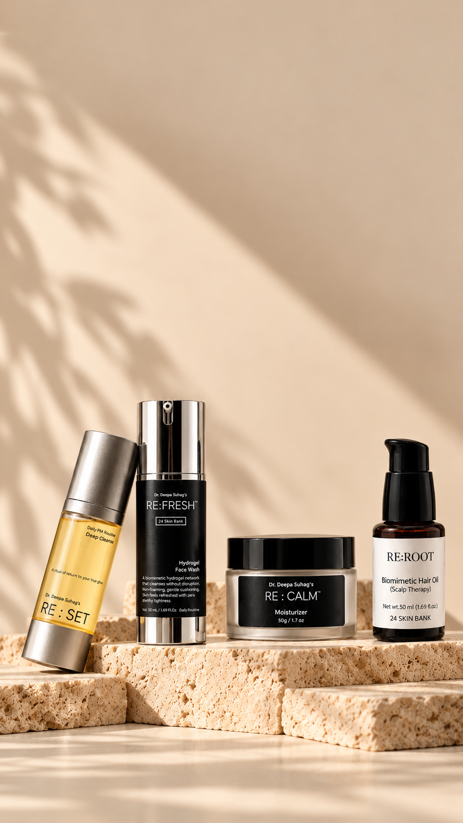 The Skin+Scalp Hygiene System
