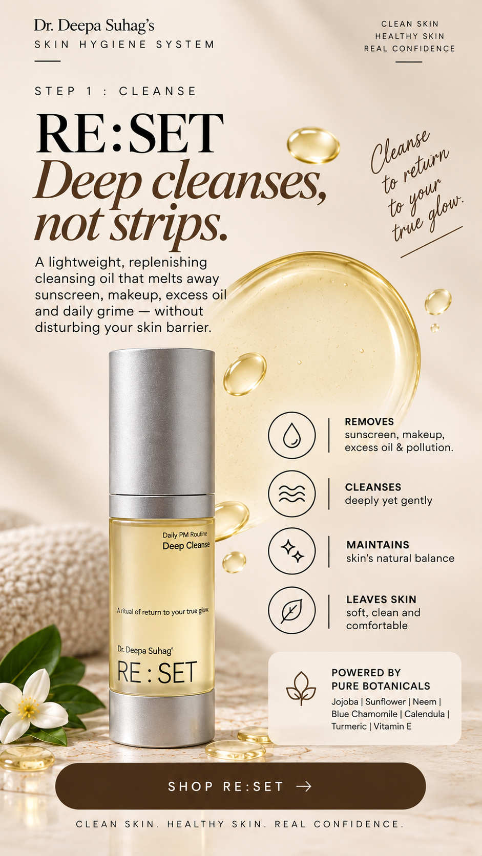 RESET Deep Pore Oil