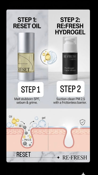 RE:FRESH-Biomimetic Face Wash