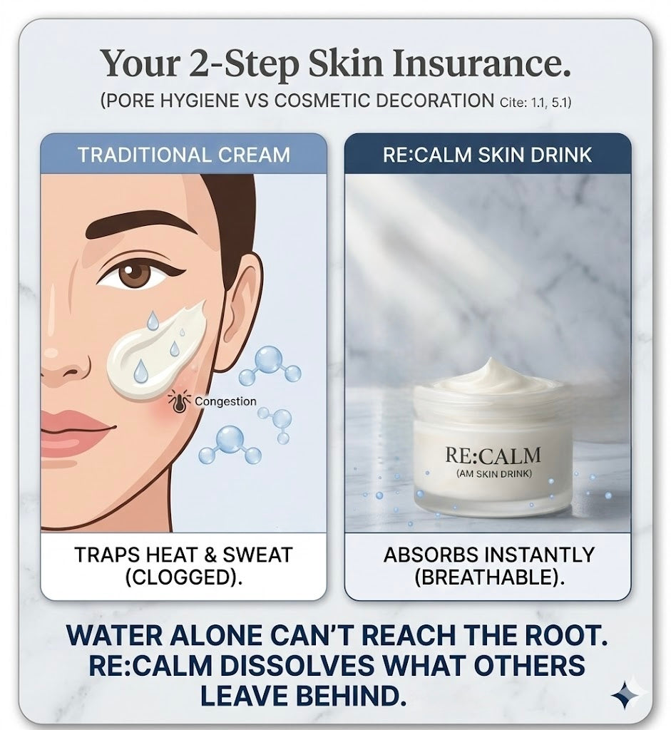 RE:CALM -Stops Irritation after Cleansing