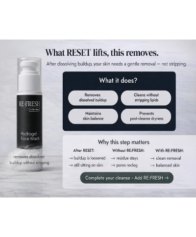 RE:FRESH-Biomimetic Face Wash