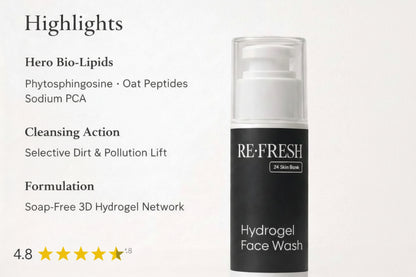 RE:FRESH-Biomimetic Face Wash