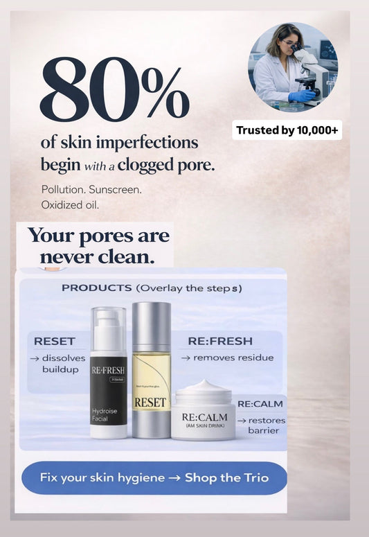 Complete Skin Hygiene System (3-step skin reset)