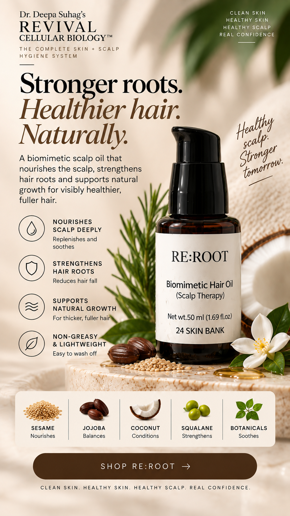 The Skin+Scalp Hygiene System