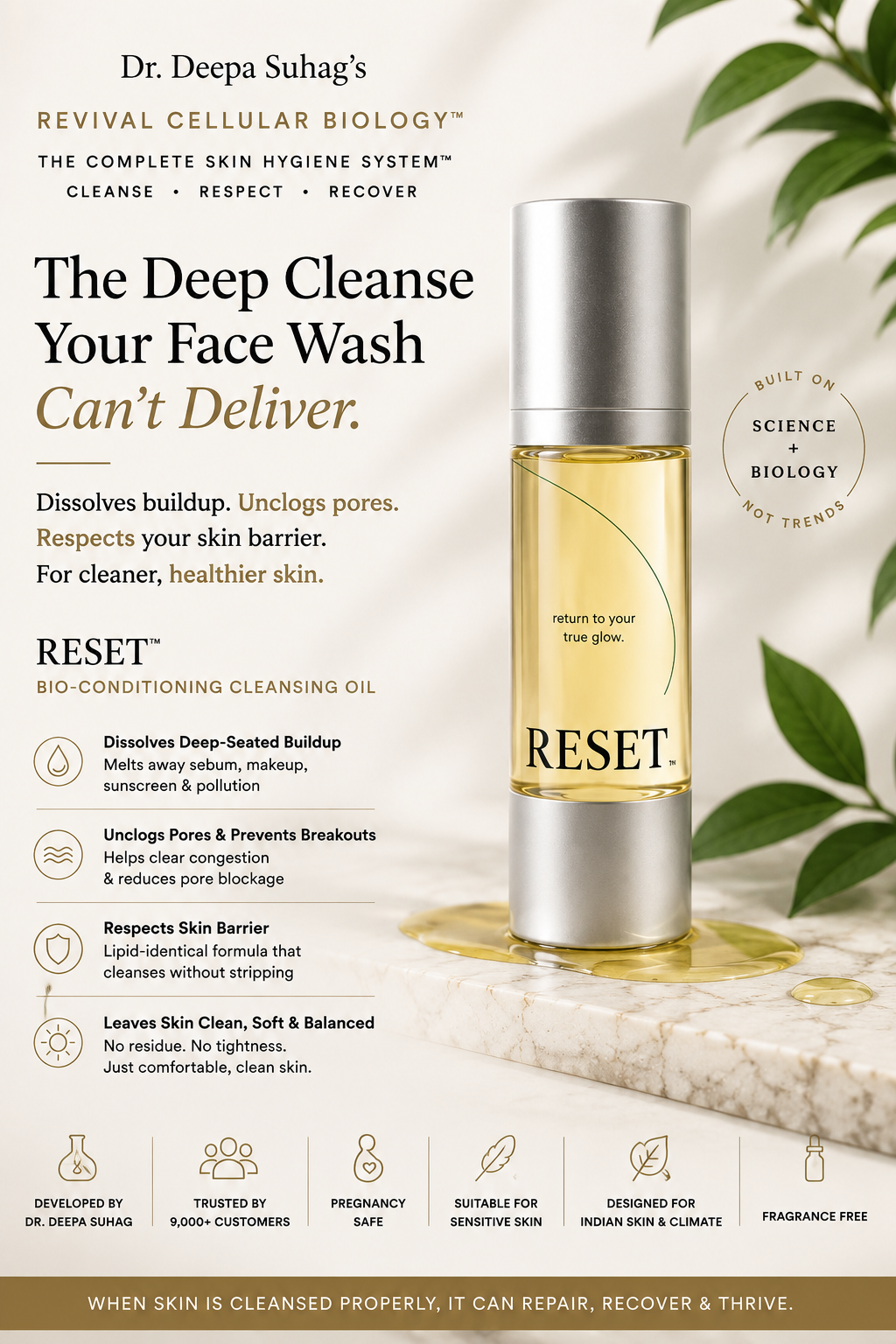 RESET Deep Pore Oil