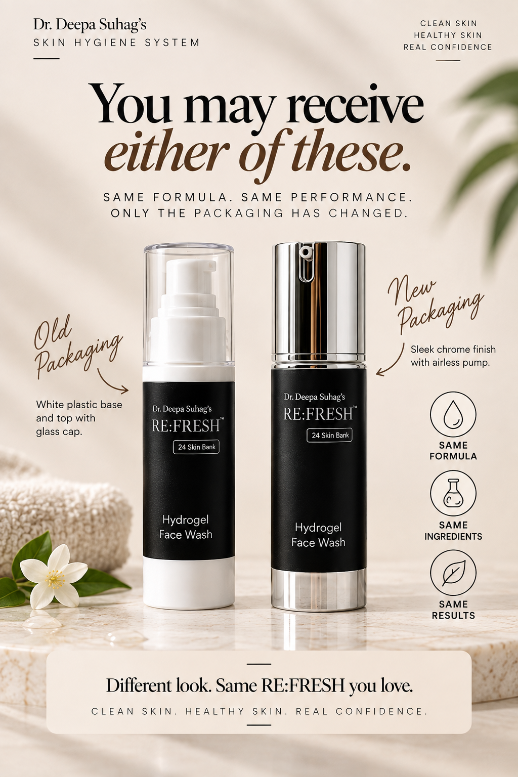 RE:FRESH-Biomimetic Face Wash