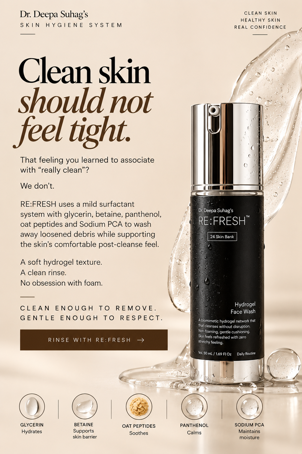 The Skin Hygiene System (The right way to wash your face)