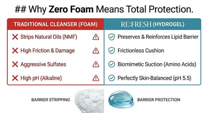 RE:FRESH-Biomimetic Face Wash