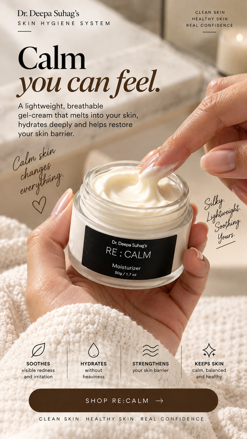 RE:CALM -Stops Irritation after Cleansing